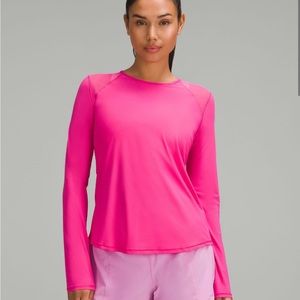 Lululemon Sculpt long sleeve in sonic pink💕 size 8 NWT